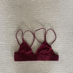 Urban Outfitters Red Strappy Bralette